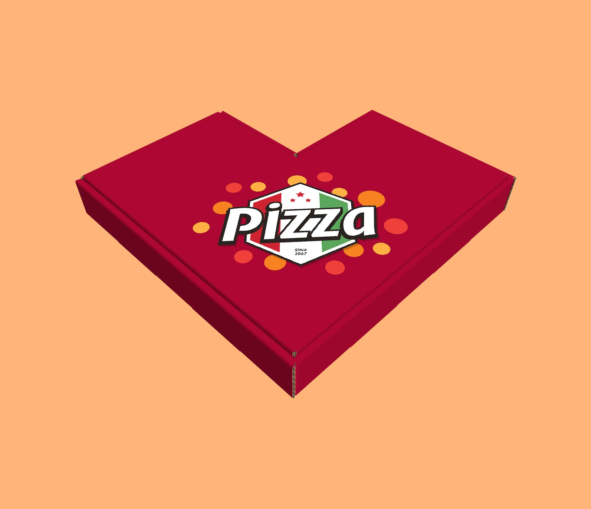 Unique Shaped Pizza Boxes 